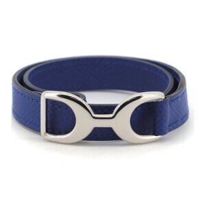 Hermes Leather Bracelet Pavene Purple Paw Nbroker